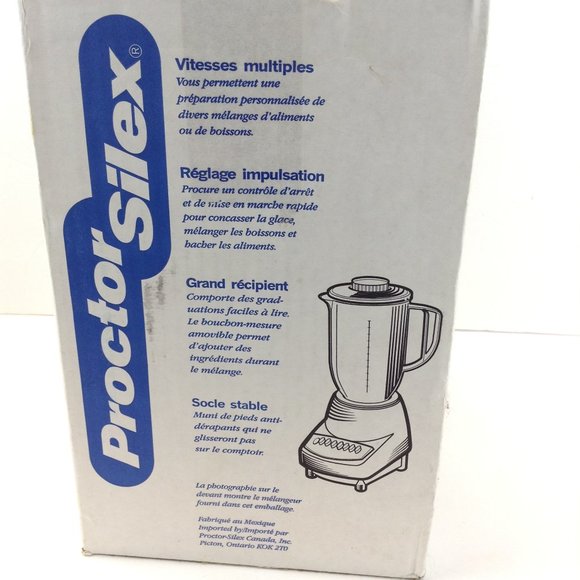 Proctor Silex Blend Master Blender 10 Speeds Ice Breaker 40oz./ 1.18L Glass Jar - Picture 8 of 10